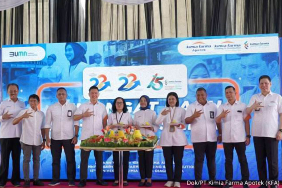 22nd Anniversary Kimia Farma Apotek Misi Semangat Baru, Sehat Bersama