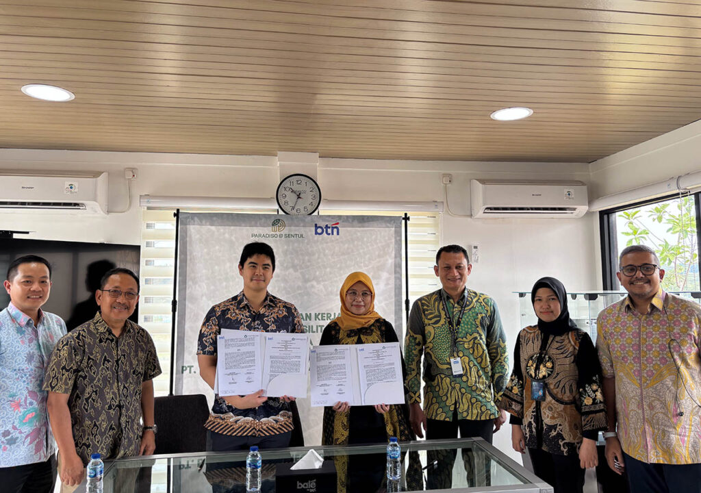 Penandatanganan kerjasama antara BTN dan PT WRC di PARADISO @ Sentul