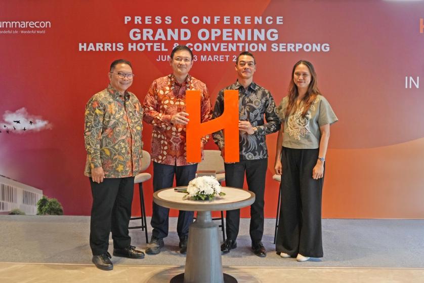 Summarecon Agung resmi membuka Harris Hotel & Convention Serpong dengan 282 kamar dan fasilitas MICE lengkap, memperkuat kawasan sebagai pusat bisnis.